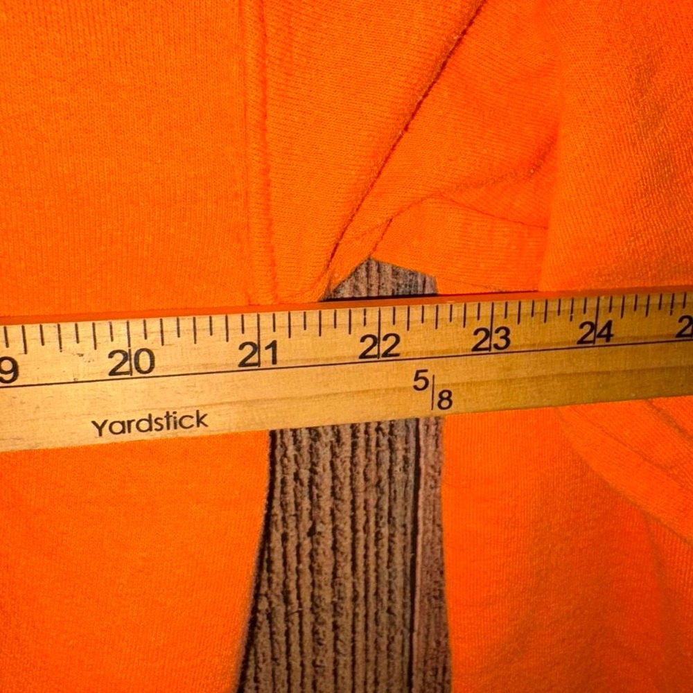 LONELY GHOST Orange Graphic Sweatshirt - Picture 4 of 6